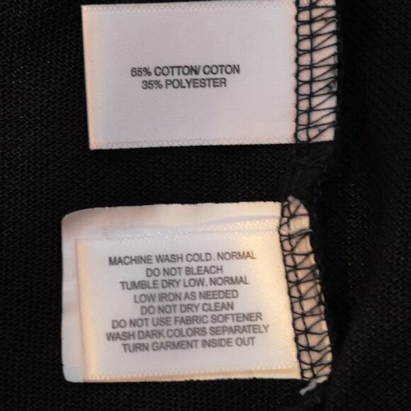 Cutter & Buck Moisture Wicking Men's Size Medium Black Short Sleeve Polo Shirt - Picture 4 of 6